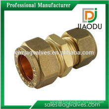 Forged Male Threaded Brass Compression Fitting Straight Reducing Coupler